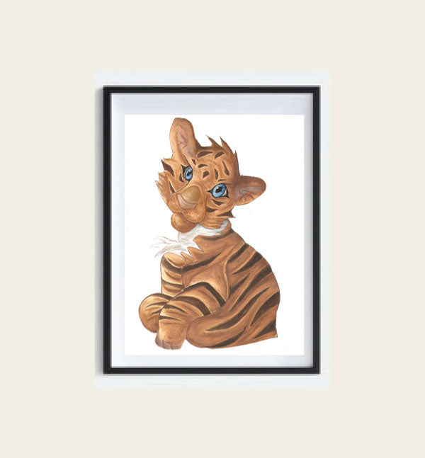 Nursery Art Print - BabyTiger
